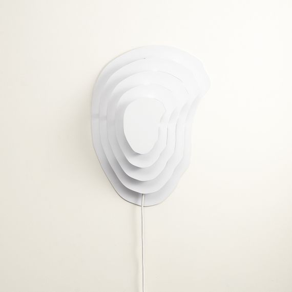 Светильник настенный Fluid, 32х44 см, морская пена, Bergenson Bjorn, изображение 7