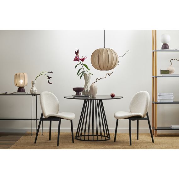 Светильник подвесной Texture Rib, ?48 см, бежевый, Bergenson Bjorn, изображение 6