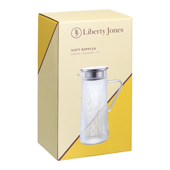 Кувшин с крышкой Soft Ripples, 1,2 л, Liberty Jones, изображение 7