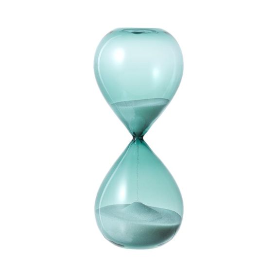 Часы песочные Timeless, 30 минут, бирюзовые, Bergenson Bjorn