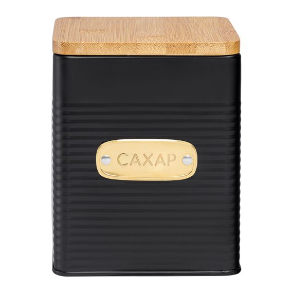 Банка для хранения сахара Irmel, 1,7 л, графит, Smart Solutions