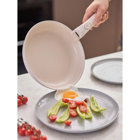Сковорода с крышкой и съемной ручкой Smart Ceramic, ?26 см, Smart Solutions, изображение 5