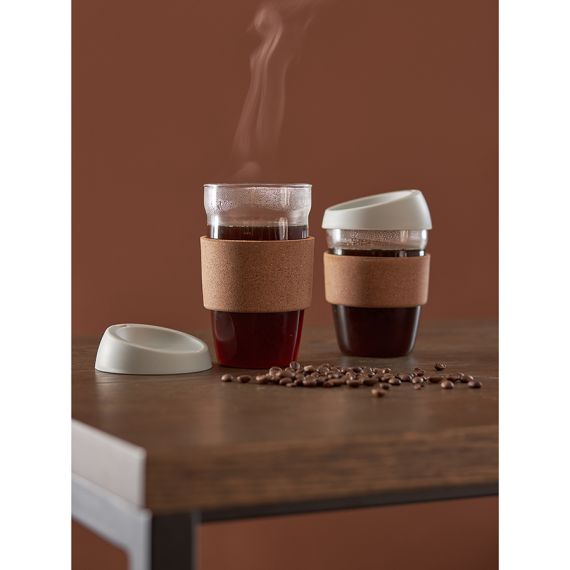 Кружка Cozy Cup, 450 мл, светло-серая, Smart Solutions, изображение 2