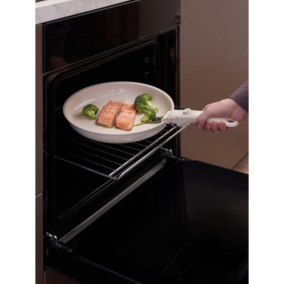 Сковорода с крышкой и съемной ручкой Smart Ceramic, ?24 см, Smart Solutions, изображение 4