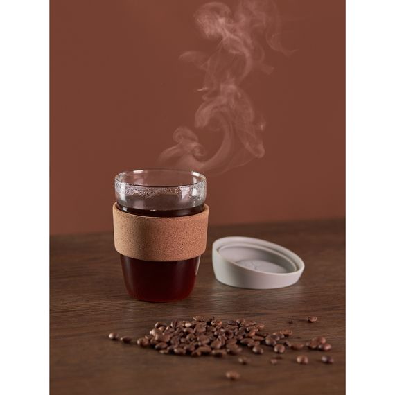 Кружка Cozy Cup, 350 мл, светло-серая, Smart Solutions, изображение 3
