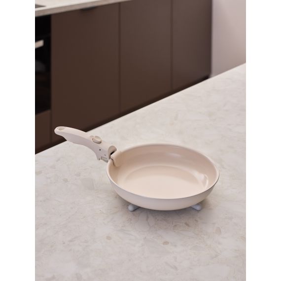 Сковорода с крышкой и съемной ручкой Smart Ceramic, ?20 см, Smart Solutions, изображение 3