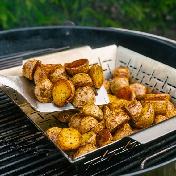 Противень для гриля перфорированный Smart Grill, 34,5х29 см, Smart Solutions, изображение 4