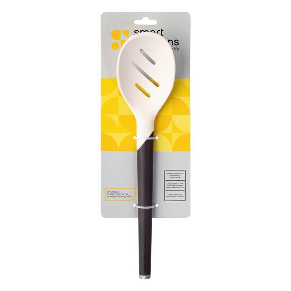 Шумовка SmartChef, 31 см, бежевая/бордовая, Smart Solutions, изображение 7