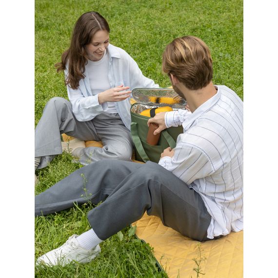 Термосумка для пикника Smart Picnic, M, темно-зеленая, Smart Solutions, изображение 6