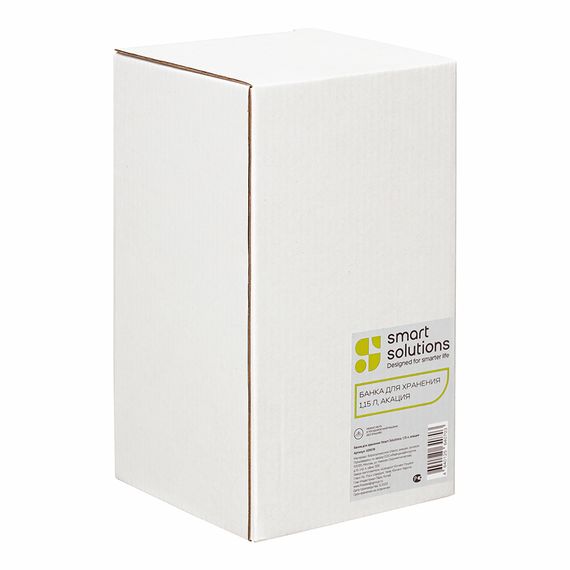 Банка для хранения Smart Solutions, 1,15 л, акация, Smart Solutions, изображение 9