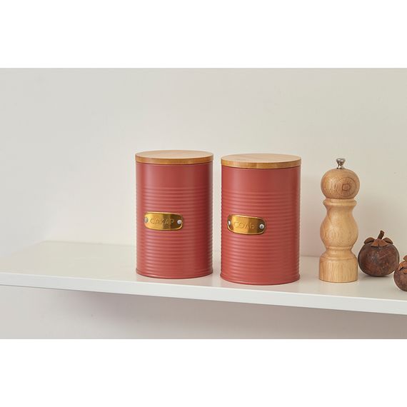 Банка для хранения сахара Irmel, 1,3 л, терракота, Smart Solutions, изображение 5