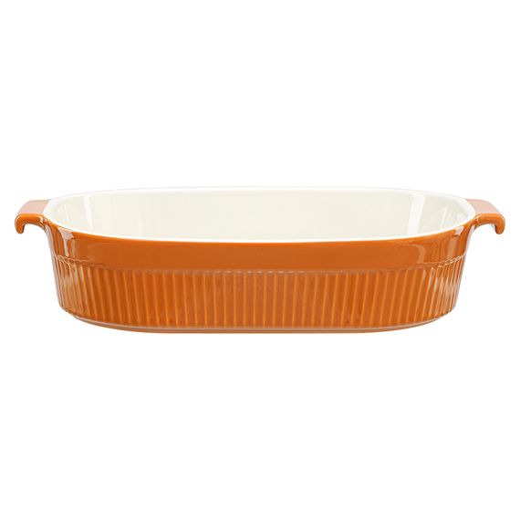 Блюдо для запекания Soft Ripples, 35,9х23,3 см, карамельное, Liberty Jones