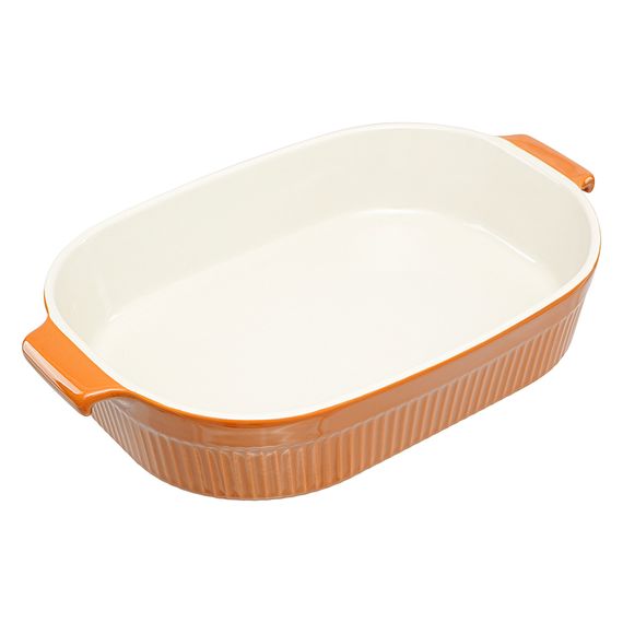 Блюдо для запекания Soft Ripples, 35,9х23,3 см, карамельное, Liberty Jones, изображение 6