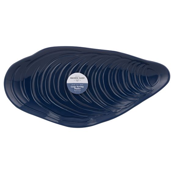 Блюдо сервировочное Nautical, 20х41 см, синее, Mason Cash, изображение 5