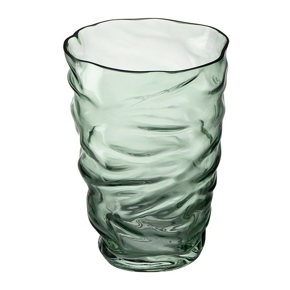 Ваза Crumpl, 20 см, зеленая, Bergenson Bjorn, изображение 2