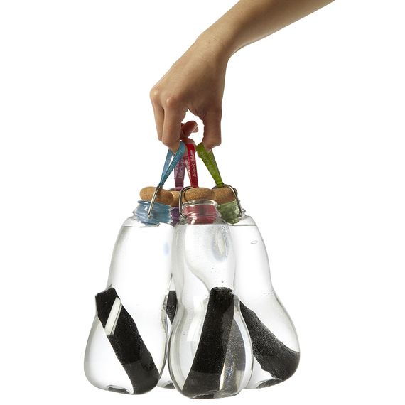 Бутылка для воды с угольным фильтром Eau Good, 800 мл, салатная, BLACK+BLUM, изображение 8