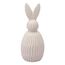 Декор из фарфора бежевого цвета Trendy Bunny из коллекции Essential, 9,2х9,2x22,6 см, Tkano