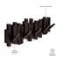Вешалка настенная Sticks, 49,3 см, эспрессо, 5 крючков, UMBRA, изображение 12