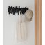 Вешалка настенная Sticks, 49,3 см, черная, 5 крючков, UMBRA, изображение 3