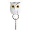 Держатель для ключей Night Owl, белый, QUALY