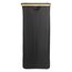 Корзина для белья Neat Tall, 41х35х74 см, черная, Smart Solutions, изображение 5