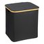Корзина для белья Neat Mid, 40x33x43 см, черная, Smart Solutions
