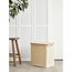 Корзина для белья с двумя отделениями Neat Twin, 53,5х33х53 см, молочная, Smart Solutions, изображение 3