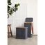 Корзина для белья Neat Tall, 41х35х74 см, серая, Smart Solutions, изображение 2