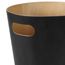 Корзина для мусора Woodrow, 7,5 л, черная, UMBRA, изображение 2