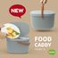 Контейнер для пищевых отходов Foody, 7 л, серый, QUALY, изображение 3