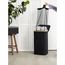 Корзина для белья Neat Tall, 41х35х74 см, черная, Smart Solutions, изображение 4