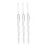 Набор ёлочных украшений Melting icicles из коллекции New Year Essential, 3 шт., Tkano