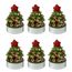 Набор декоративных свечей Green Miracle из коллекции New Year Essential, 6 шт., Tkano