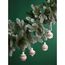 Набор ёлочных украшений с подсветкой Festive embroidey из коллекции New Year Essential, 4 шт., Tkano, изображение 3