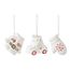 Набор ёлочных украшений с подсветкой Classy ornaments из коллекции New Year Essential, 3 шт., Tkano