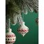 Набор ёлочных украшений с подсветкой Festive embroidey из коллекции New Year Essential, 4 шт., Tkano, изображение 5