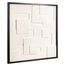 Панно декоративное с эффектом 3D Minimalism Square, с черной рамой, 60х60 см, Bergenson Bjorn, изображение 2