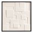 Панно декоративное с эффектом 3D Minimalism Square, с черной рамой, 60х60 см, Bergenson Bjorn