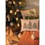 Подушка декоративная с вышивкой Snow flakes из коллекции New Year Essential, 45х45 см, Tkano, изображение 4