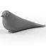 Подпорка для двери Dove, серая, QUALY