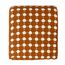 Покрывало из хлопка Polka dots карамельного цвета из коллекции Essential, 230х250 см, Tkano, изображение 9
