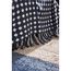 Покрывало из хлопка Polka dots темно-синего цвета из коллекции Essential, 230х250 см, Tkano, изображение 5