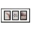 Рамка для фотографий Pleasant moments, 24х49 см, белая/черная, Bergenson Bjorn