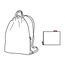 Рюкзак складной Mini maxi sacpack paisley ruby, Reisenthel, изображение 4
