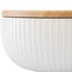 Салатник с крышкой из каучукового дерева Soft Ripples, Dual Glazing, 22 см, Liberty Jones, изображение 4
