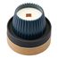 Свеча ароматическая с деревянным фитилём Italian Cypress из коллекции Edge, синий, 60 ч, Tkano, изображение 3