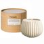 Свеча ароматическая Green tea & Pear blossom из коллекции Edge, бежевый, 30 ч, Tkano