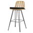 Стул барный Vetle Flat, ротанг, Bergenson Bjorn