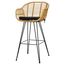 Стул барный Vetle Bent, ротанг, Bergenson Bjorn
