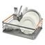 Сушилка для посуды Granli, 43x30,5x14 см, серая, Smart Solutions